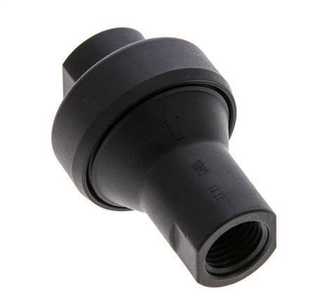 Réducteur de pression en ligne 6bar/87psi Polyamide G1/4'' 10 l/min