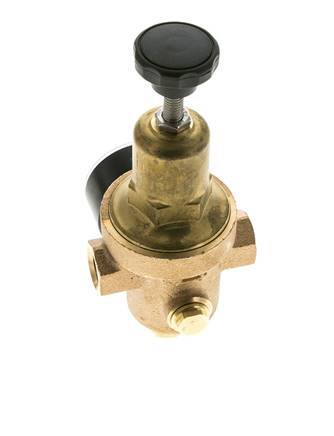 Réducteur de pression d'eau Bronze G3/8'' 10 l/min 1.5-8 bar/22-116psi