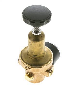 Réducteur de pression d'eau Bronze G1/4'' 8.3 l/min 0.2-2 bar/3-29psi