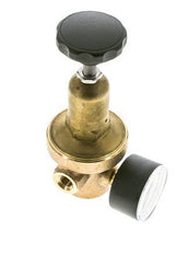 Réducteur de pression d'eau Bronze G1/4'' 8.3 l/min 0.2-2 bar/3-29psi