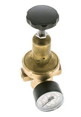 Réducteur de pression d'eau Bronze G1/4'' 8.3 l/min 0.2-2 bar/3-29psi