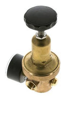 Réducteur de pression d'eau Bronze G3/8'' 10 l/min 0.2-2 bar/3-29psi