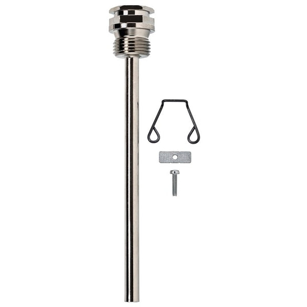 Thermowell Kit Fabricated Brass Nickel-Plated 100 mm G 1/2'' SW22 A-22P-A61