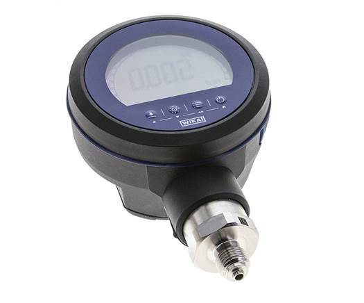 WIKA Digital Pressure Gauge 0..2.5 bar (0..36 psi) G 1/4'' Class 0.5 with Data Logger