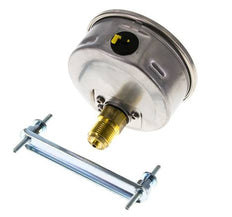 Manomètre à glycérine G1/2 raccord arrière 0 à 0,6 bar 100mm WIKA