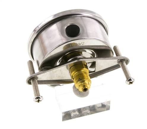 Manomètre à glycérine G1/4 raccord arrière 0 à 0,6 bar 63mm