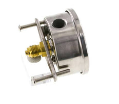 Manomètre à glycérine G1/4 raccord arrière 0 à 0,6 bar 63mm