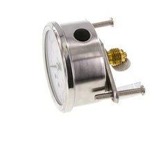 Manomètre à glycérine G1/4 raccord arrière 0 à 1,6 bar 63mm