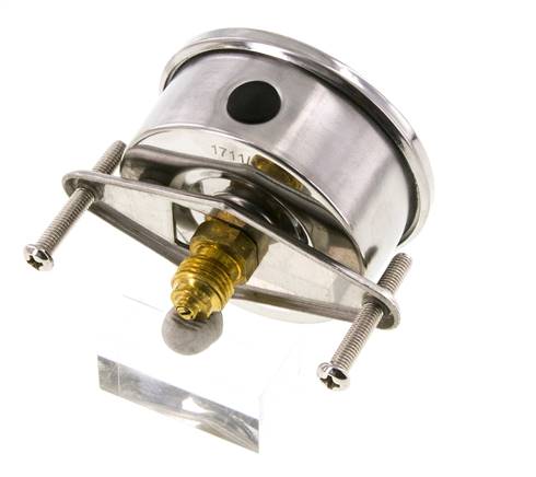 Manomètre à glycérine G1/4 raccord arrière 0 à 1,6 bar 63mm
