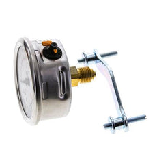 Manomètre à glycérine G1/4 raccord arrière 0 à 1,6 bar 63mm WIKA