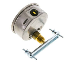 Manomètre à glycérine G1/2 raccord arrière 0 à 1000 bar 100mm WIKA