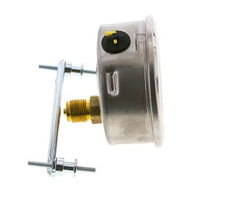 Manomètre à glycérine G1/2 raccord arrière 0 à 1000 bar 100mm WIKA