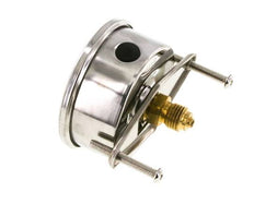 Manomètre à glycérine G1/4 raccord arrière 0 à 1000 bar 63mm