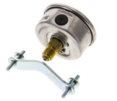 Manomètre à glycérine G1/4 raccord arrière 0 à 1000 bar 63mm WIKA