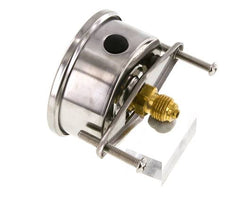 Manomètre à glycérine G1/4 raccord arrière 0 à 100 bar 63mm