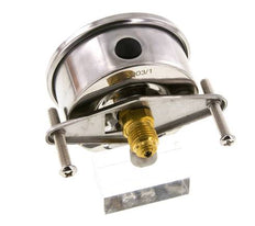 Manomètre à glycérine G1/4 raccord arrière 0 à 100 bar 63mm