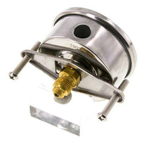 Manomètre à glycérine G1/4 raccord arrière 0 à 100 bar 63mm