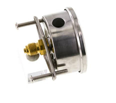 Manomètre à glycérine G1/4 raccord arrière 0 à 100 bar 63mm