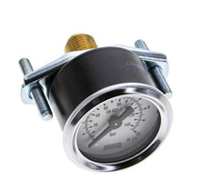 Manomètre G1/4 raccord arrière 0 à 10 bar 40mm WIKA