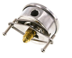 Manomètre à glycérine G1/4 raccord arrière 0 à 10 bar 63mm