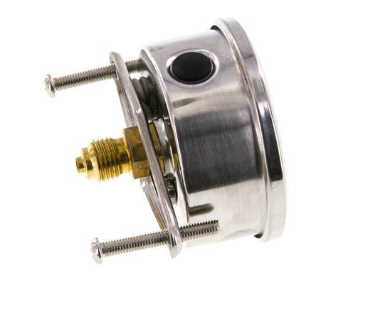 Manomètre à glycérine G1/4 raccord arrière 0 à 10 bar 63mm