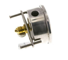Manomètre à glycérine G1/4 raccord arrière -1 à 0,6 bar 63mm