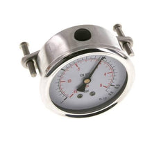 Manomètre à glycérine G1/4 raccord arrière -1 à 0,6 bar 63mm