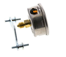 Manomètre à glycérine G1/4 raccord arrière -1 à 0,6 bar 63mm WIKA