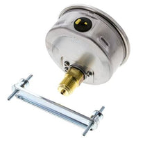 Manomètre à glycérine G1/2 raccord arrière -1 à 1,5 bar 100mm WIKA