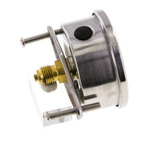 Manomètre à glycérine G1/4 raccord arrière -1 à 1,5 bar 63mm