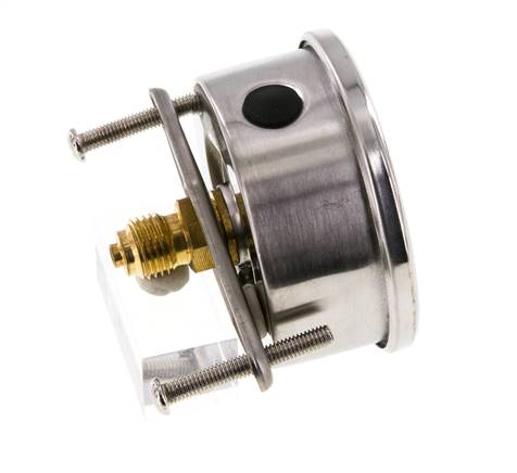 Manomètre à glycérine G1/4 raccord arrière -1 à 15 bar 63mm