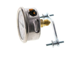 Manomètre à glycérine G1/4 raccord arrière -1 à 15 bar 63mm WIKA