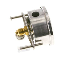 Manomètre à glycérine G1/4 raccord arrière -1 à 3 bar 63mm