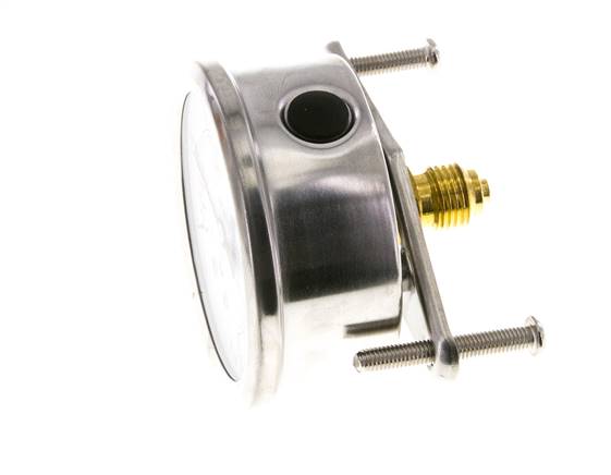 Manomètre à glycérine G1/4 raccord arrière -1 à 5 bar 63mm