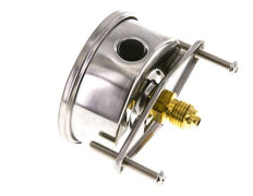 Manomètre à glycérine G1/4 raccord arrière -1 à 5 bar 63mm