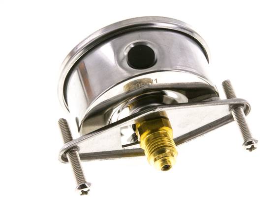 Manomètre à glycérine G1/4 raccord arrière -1 à 5 bar 63mm