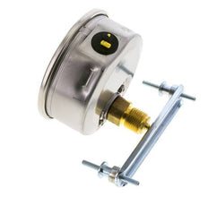 Manomètre à glycérine G1/2 raccord arrière 0 à 160 bar 100mm WIKA