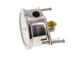 Manomètre à glycérine G1/4 raccord arrière 0 à 160 bar 63mm