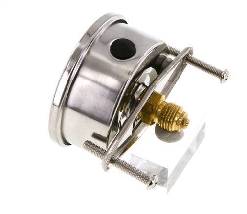 Manomètre à glycérine G1/4 raccord arrière 0 à 160 bar 63mm