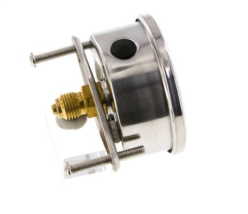Manomètre à glycérine G1/4 raccord arrière 0 à 160 bar 63mm