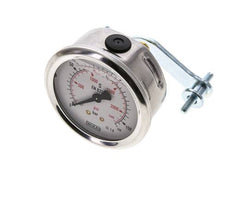 Manomètre à glycérine G1/4 raccord arrière 0 à 160 bar 63mm WIKA