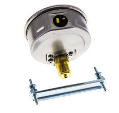 Manomètre à glycérine G1/2 raccord arrière 0 à 16 bar 100mm WIKA