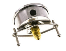 Manomètre à glycérine G1/4 raccord arrière 0 à 1 bar 63mm