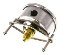 Manomètre à glycérine G1/4 raccord arrière 0 à 1 bar 63mm