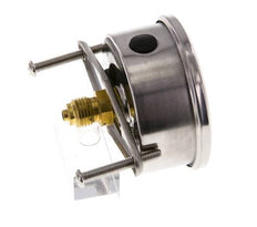 Manomètre à glycérine G1/4 raccord arrière -1 à 0 bar 63mm