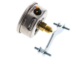Manomètre à glycérine G1/4 raccord arrière 0 à 1 bar 63mm WIKA