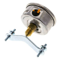 Manomètre à glycérine G1/4 raccord arrière 0 à 1 bar 63mm WIKA