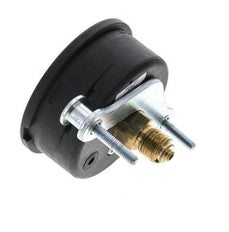 Manomètre à glycérine en plastique G1/4 raccord arrière 0 à 1 bar 63mm WIKA