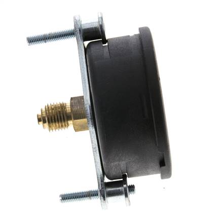 Manomètre à glycérine en plastique G1/4 raccord arrière 0 à 1 bar 63mm WIKA