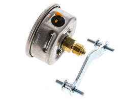 Manomètre à glycérine G1/4 raccord arrière 0 à 16 bar 63mm WIKA